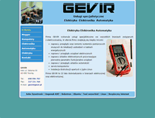 Tablet Screenshot of gevir.webserwer.pl