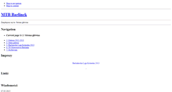 Desktop Screenshot of mtb-barlinek.webserwer.pl